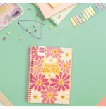 28049-AGENDA ESCOLAR 2025-2026 DIVA 8o 120X164 SEMANA VISTA HORIZONTAL SPRING+ FINOCAM 536100426