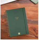 AGENDA 16 MESES SEPTIEMBRE 2025-DICIEMBRE 2026 HAIKU E10-155X212 SEMANA VISTA HORIZONTAL VERDE+ FINOCAM 627400226