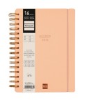 28066-AGENDA 16 MESES SEPTIEMBRE 2025-DICIEMBRE 2026 HAIKU E10-155X212 SEMANA VISTA HORIZONTAL CORAL+ FINOCAM 627400326