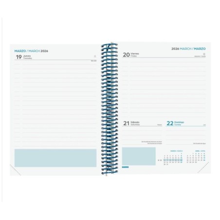 28074-AGENDA ESCOLAR 2025-2026 DIVA 4o 155X212 1DIA PAGINA SELVA+ FINOCAM 536160626