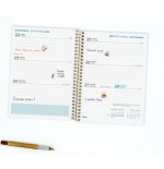 AGENDA ESCOLAR 2025-2026 SECUNDARIA 8o 120X164 SEMANA VISTA HORIZONTAL TROPICAL+ FINOCAM 634225026