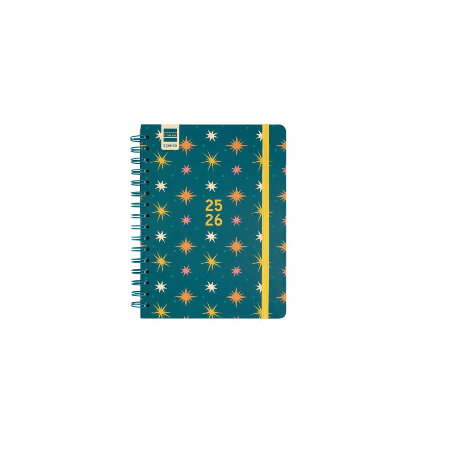 28099-AGENDA ESCOLAR 2025-2026 CURSO COSMO 4o 155X212 SEMANA VISTA HORIZONTAL STARS+ FINOCAM 537050126