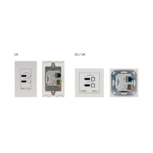 28103-KRAMER / SELECTOR AUTOMATICO WALL PLATE / 4K /WP-211T/EU-80/86(W) / 20-804970590