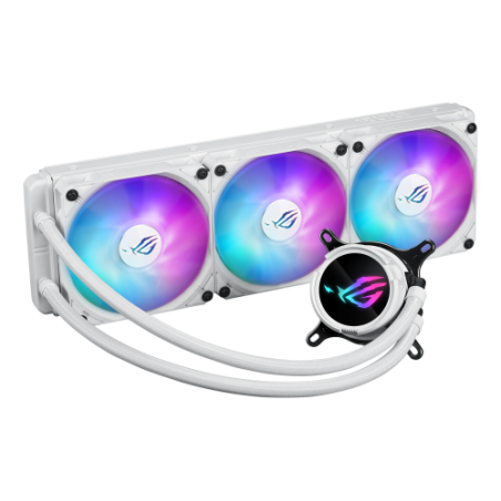 28180-ASUS ROG Strix LC III 360 ARGB White Edition Procesador Kit de refrigeracion liquida 12 cm Blanco