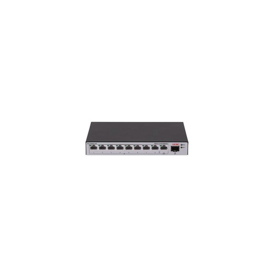 28197-H3C LS-1600V2-10P-GL switch Gestionado Gigabit Ethernet (10/100/1000) Negro, Gris