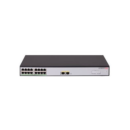 28199-H3C LS-1600V2-18P-GL switch Gestionado Gigabit Ethernet (10/100/1000) Gris, Negro