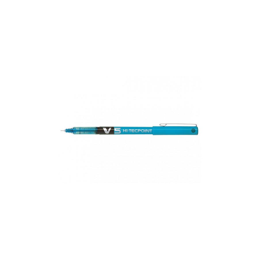 282-BOLIGRAFO ROLLER TINTA LIQUIDA V5 AZUL CLARO PILOT CLBX-V5-LB