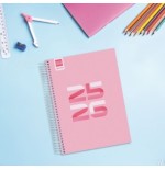 28237-AGENDA ESCOLAR 2025-2026 COOL 4o 155X212 1DIA PAGINA ROSA+ FINOCAM 645060426