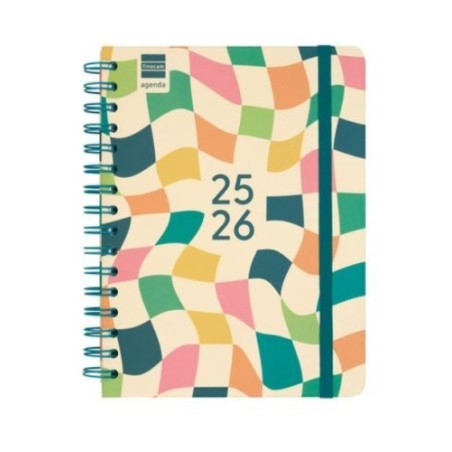 28239-AGENDA ESCOLAR 2025-2026 CURSO COSMO 4o 155X212  SEMANA VISTA HORIZONTAL KAI+ FINOCAM 537050226