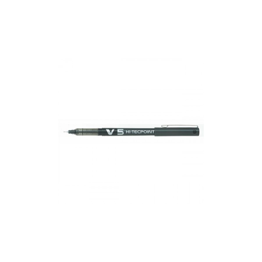 283-BOLIGRAFO ROLLER TINTA LIQUIDA V5 NEGRO PILOT BX-V5-B