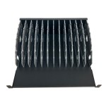 28304-Ewent EW1721 organizador para estacion de carga Acrilonitrilo butadieno estireno (ABS), Metal, Plastico Negro