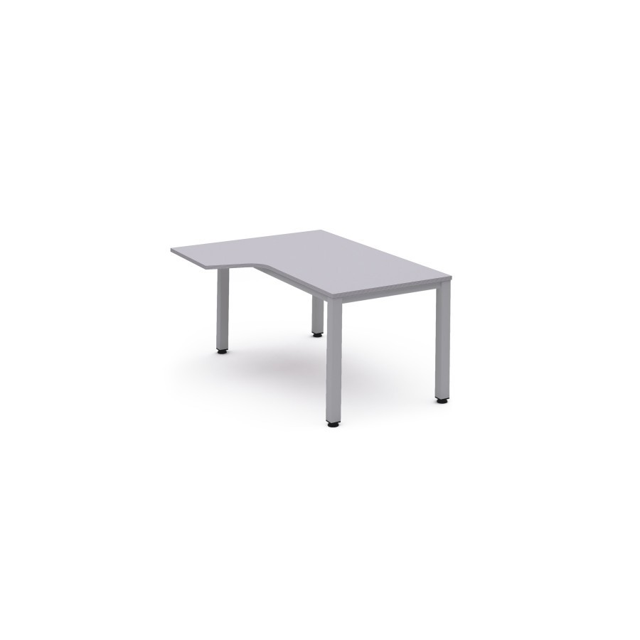 2835-MESA DE OFICINA SERIE EXECUTIVE FORMA L IZQUIERDA 180X120 GRIS / GRIS ROCADA 2054AD02