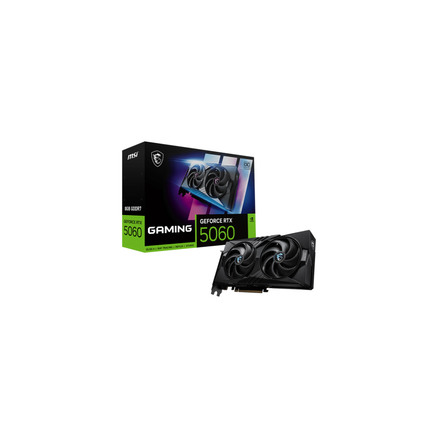 28357-MSI GeForce RTX 5060 8G GAMING OC NVIDIA 8 GB GDDR7