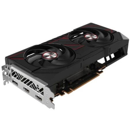 VGA SAPPHIRE PULSE RX 9060 XT GAMING OC,AMD,RX9060XT,8GB,GDDR6,128BIT,2HDMI+2DP (3 VENTILADORES)