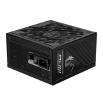 28364-MSI MPG A1250GS PCIE5 unidad de fuente de alimentacion 1250 W 20+4 pin ATX ATX Negro