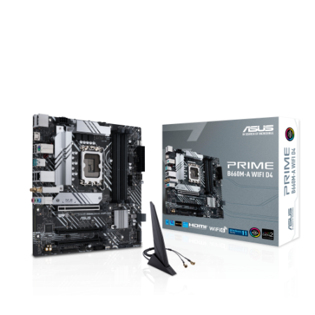 ASUS PRIME B660M-A WIFI D4 Intel B660 LGA 1700 micro ATX