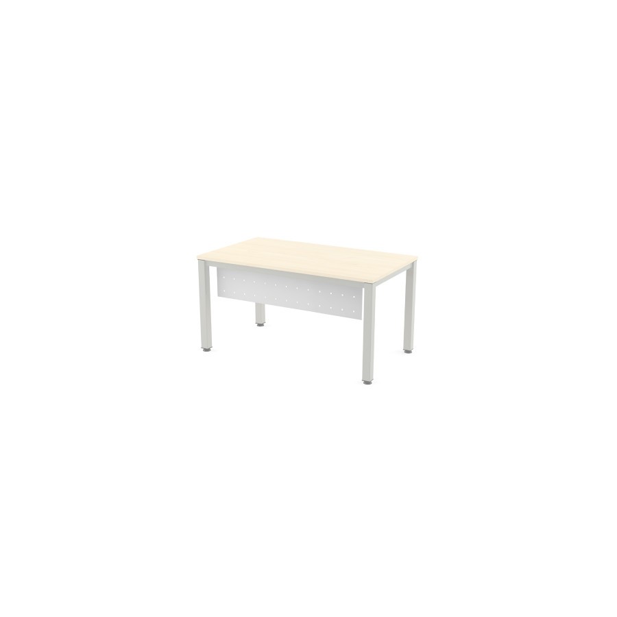2843-FALDON METALICO BLANCO PARA MESA DE OFICINA SERIE EXECUTIVE, BLANCA Y TOTAL 140CM. ROCADA 2939W