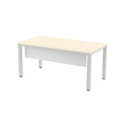 2845-FALDON METALICO BLANCO PARA MESA DE OFICINA SERIE EXECUTIVE, BLANCA Y TOTAL 160CM. ROCADA 2940W