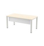 2845-FALDON METALICO BLANCO PARA MESA DE OFICINA SERIE EXECUTIVE, BLANCA Y TOTAL 160CM. ROCADA 2940W