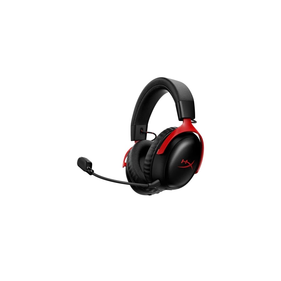 HyperX Auriculares inalambricos Cloud III S: auriculares gaming (color negro-rojo)