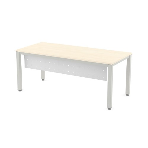 2847-FALDON METALICO BLANCO PARA MESA DE OFICINA SERIE EXECUTIVE, BLANCA Y TOTAL 180CM. ROCADA 2941W
