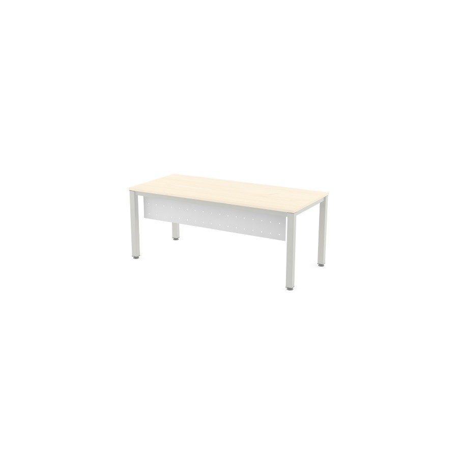 2847-FALDON METALICO BLANCO PARA MESA DE OFICINA SERIE EXECUTIVE, BLANCA Y TOTAL 180CM. ROCADA 2941W