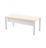 2847-FALDON METALICO BLANCO PARA MESA DE OFICINA SERIE EXECUTIVE, BLANCA Y TOTAL 180CM. ROCADA 2941W
