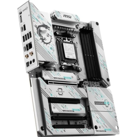 28478-PLACA MSI B850 GAMING PLUS WIFI PZ,AMD,AM5,B850,4DDR5,256GB,1DP,4SATA3+3M.2,5GBLAN+WIFI7+BT5.4,4USB3.2,ATX