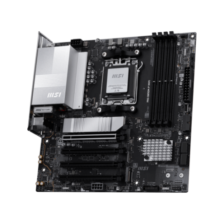 28483-PLACA MSI PRO B850M-P WIFI,AMD,AM5,B850,4DDR5,256GB,1HDMI+1DP,4SATA3+3M.2,5GBLAN+WIFI7+BT5.4,7USB3.2,MATX