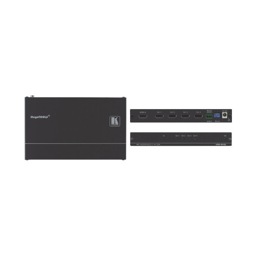 28506-Kramer Electronics VM-4H2 amplificador de linea de video Negro