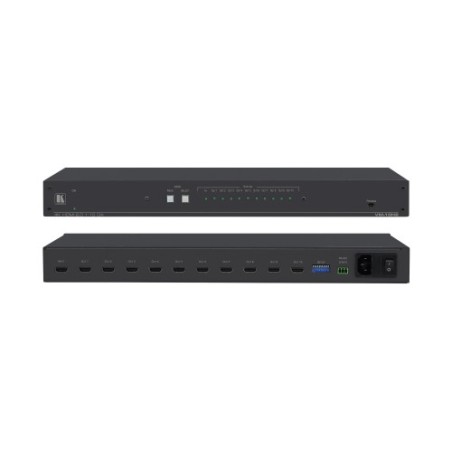 28510-Kramer Electronics VM-10H2 amplificador de linea de video Negro