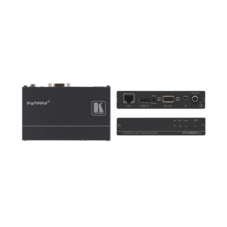 28511-Kramer Electronics TP-580TXR extensor audio/video Transmisor de senales AV Negro