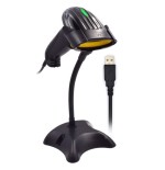 28525-Ewent EW3410 lector de codigo de barras Lector de codigos de barras portatil 2D LED Negro