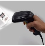 28526-Ewent EW3410 lector de codigo de barras Lector de codigos de barras portatil 2D LED Negro