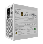 28572-GIGABYTE UD850GM PG5W unidad de fuente de alimentacion 850 W 20+4 pin ATX ATX Negro