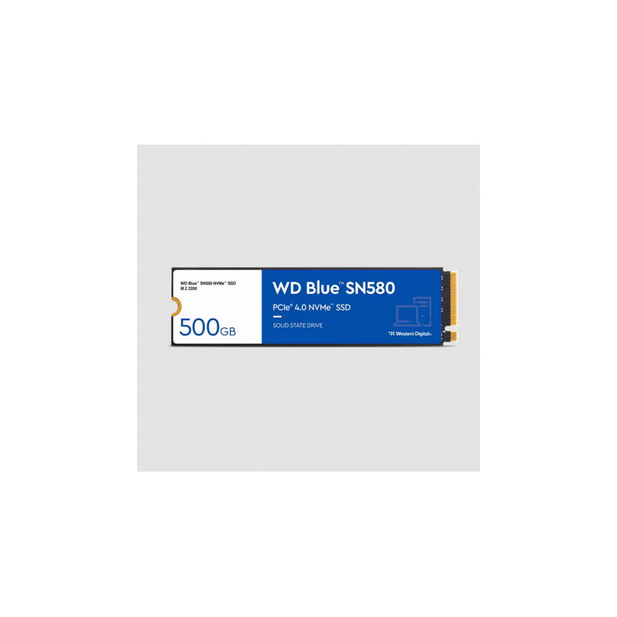 Western Digital Blue SN580 M.2 500 GB PCI Express 4.0 TLC NVMe