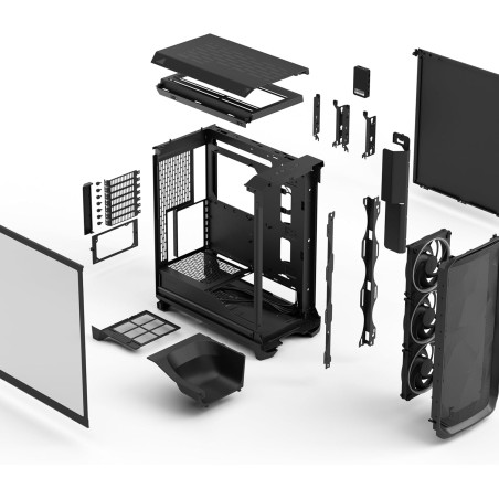 28646-FRACTAL CAJA MESHIFY 3 AMBIENCE PRO RGB BLACK TG LIGHT TINT