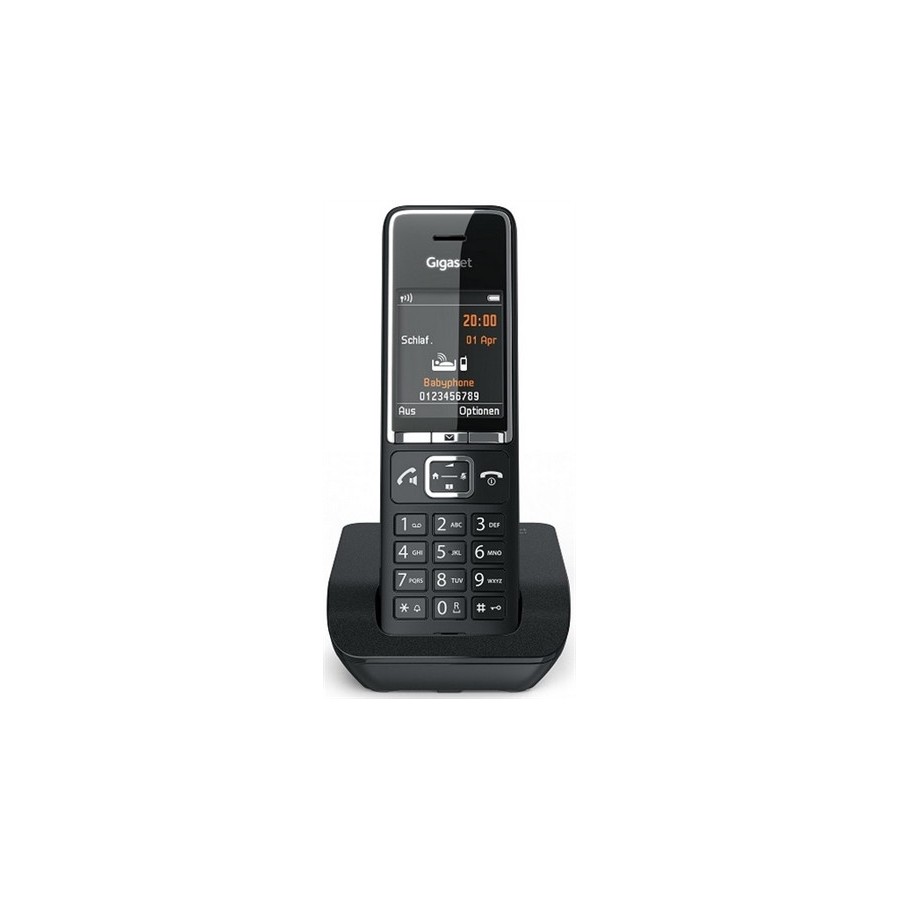 28699-Gigaset COMFORT 550 Telefono DECT Identificador de llamadas Negro