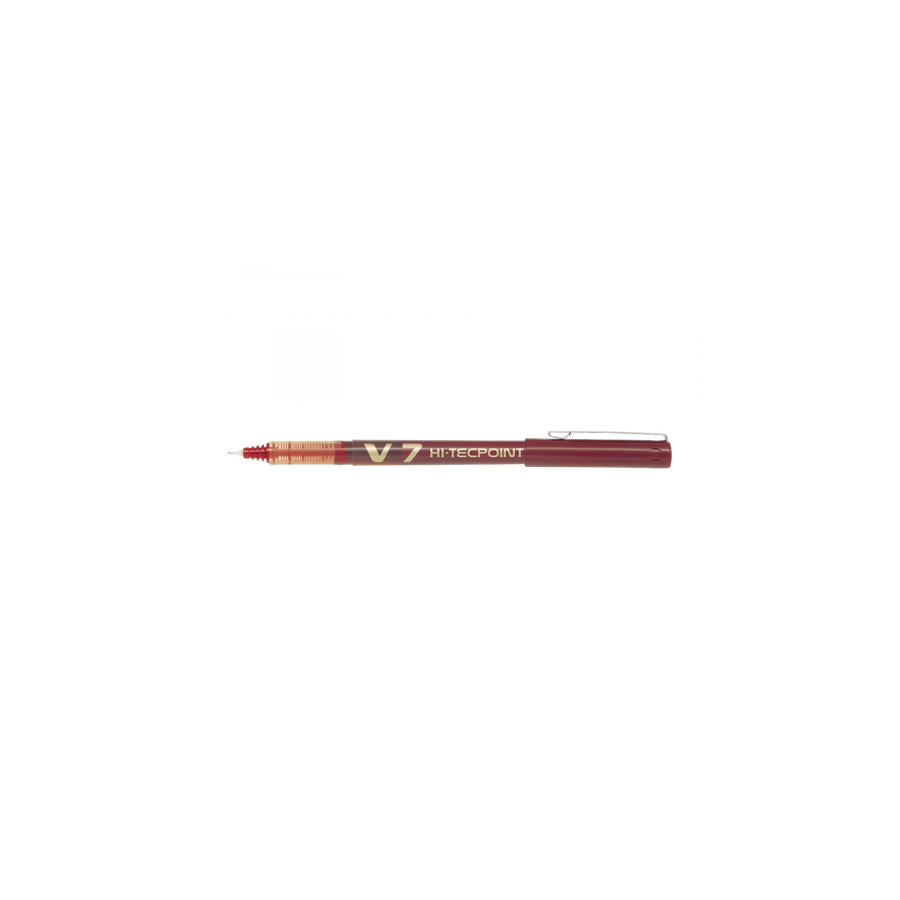 287-BOLIGRAFO ROLLER TINTA LIQUIDA V7 ROJO PILOT BX-V7-R