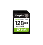 28729-Kingston Technology 128 GB SDXC Canvas Select Plus Gen3 150 MB/s C10 UHS-I U1 V10