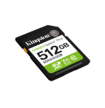 28734-Kingston Technology 512 GB SDXC Canvas Select Plus Gen3 150 MB/s C10 UHS-I U3 V30
