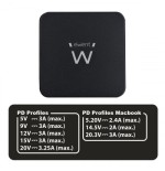 28742-Ewent EW3980 cargador de dispositivo movil Negro Interior