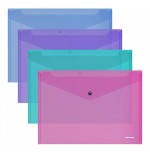 28743-SOBRE FIZZY VIVID, SEMITRANSPARENTE, A4, COLORES SURTIDOS ERICH KRAUSE 47043