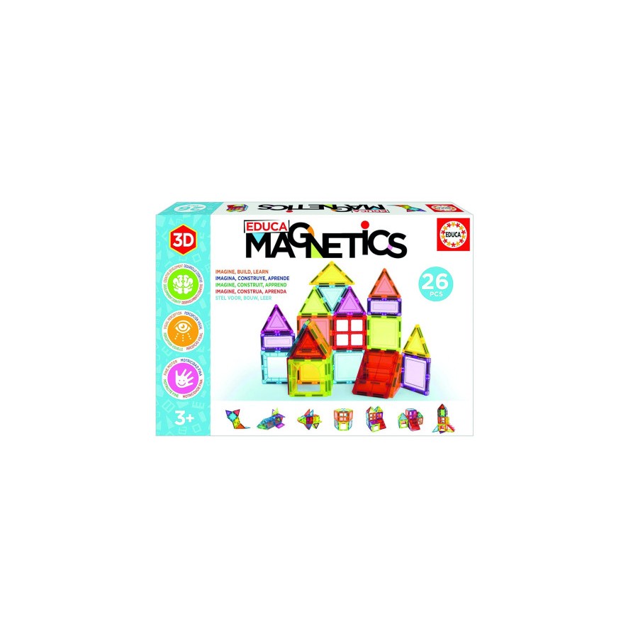 28757-JUEGO MAGNETICS 26 PCS EDUCA 20022 EDUCA 20022