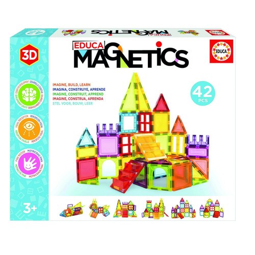 28758-JUEGO MAGNETICS 42 PCS EDUCA 20023 EDUCA 20023