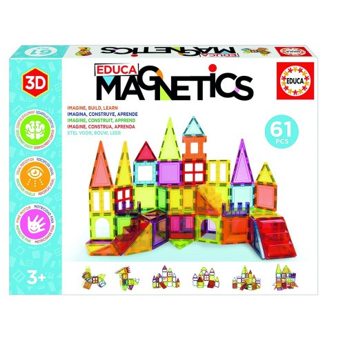 28759-JUEGO MAGNETICS 61 PCS 20024 EDUCA 20024