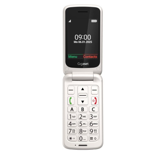 28787-Gigaset GL595 7,11 cm (2.8") 114 g Blanco Telefono para personas mayores