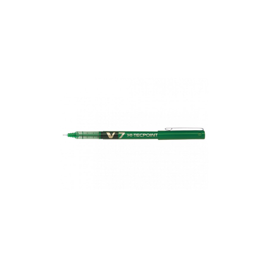 288-BOLIGRAFO ROLLER TINTA LIQUIDA V7 VERDE PILOT BX-V7-G