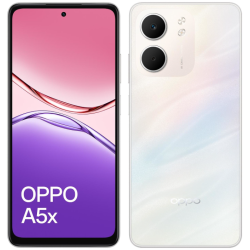 OPPO A5x 16,9 cm (6.67") SIM doble 4G USB Tipo C 4 GB 128 GB 6000 mAh Blanco