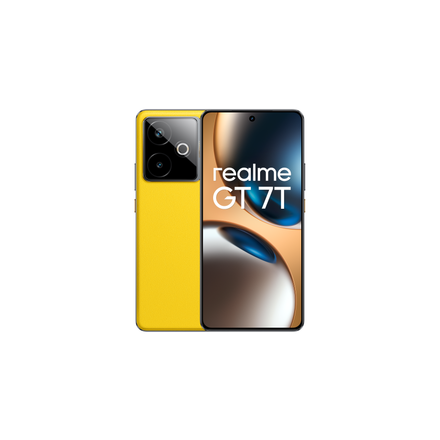 28807-realme GT 7T 17,3 cm (6.8") SIM doble Android 15 5G USB Tipo C 12 GB 256 GB 7000 mAh Amarillo